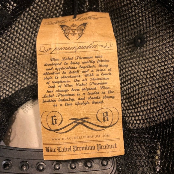 Blac Label Only God Can Judge Me Baseball Cap - Picture 5 of 5